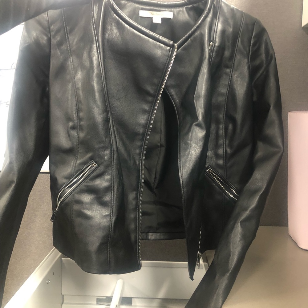 Leather jacket